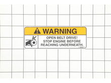 Decal,belt Drive – Part Number: 1-303517