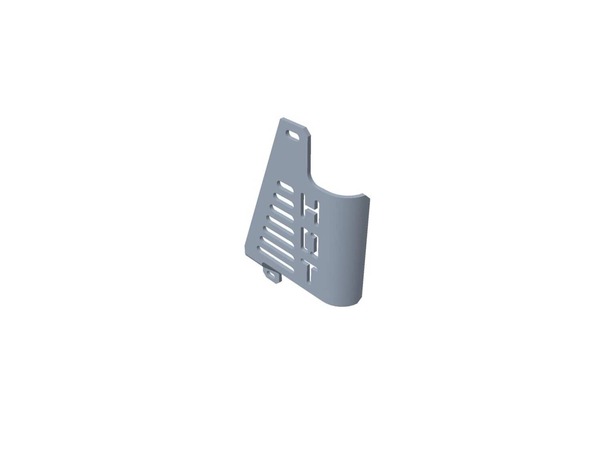 8821728-1-M-Toro-103-3287-03- GUARD-MUFFLER, Left Hand