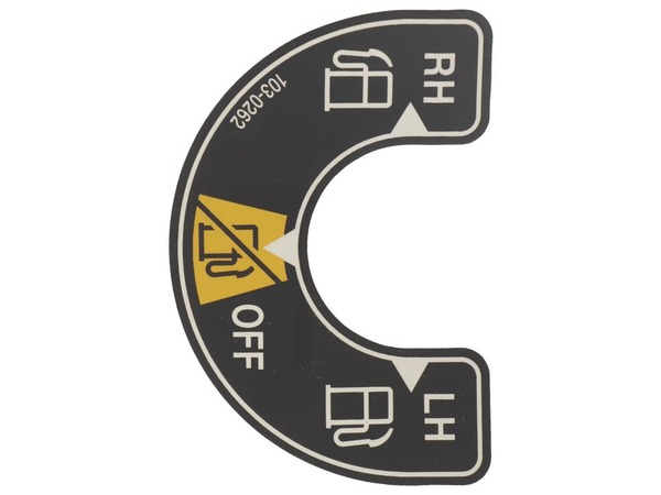 8822064-1-M-Toro-103-0262-Decal-Valve, Fuel