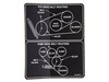 Decal, Belt Routings – Part Number: 103-9274