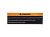 Decal, Weight – Part Number: 103-6605