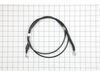 Cable-control, Deflector – Part Number: 105-9990