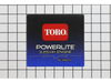 Decal-Powerlite – Part Number: 106-4723