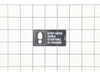 Decal-Placement, Foot – Part Number: 108-8117