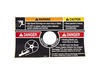 DECAL- BLOWER WARNING – Part Number: 109-5890