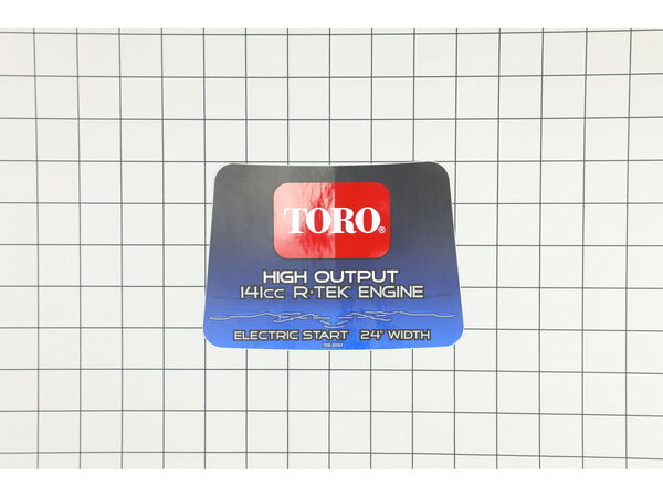 8835691-1-M-Toro-108-5084-Decal-Shroud, Upper