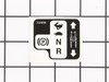 Decal-control Lever, Lh – Part Number: 112-9750