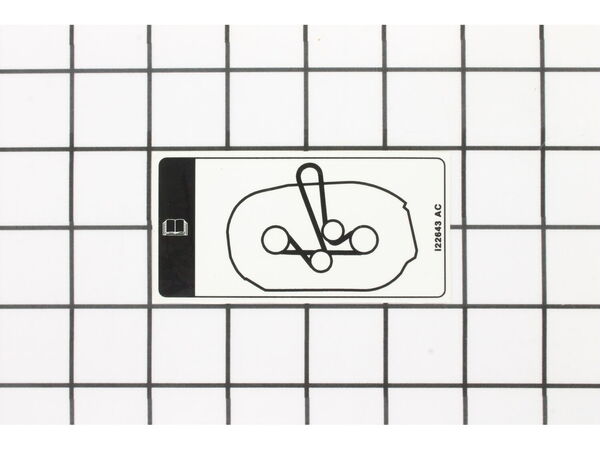 8845132-1-M-Toro-112-1270-Decal-Routing, Belt