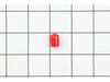 Stop, Red, Plastic – Part Number: 11261MA