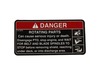 DECAL-ROTATING PARTS – Part Number: 116-3076