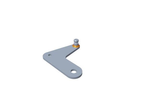 8848440-1-M-Toro-117-7684- IDLER PLATE Assembly
