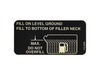 DECAL-FILL, FUEL – Part Number: 116-3290