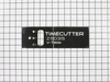 Decal-Timecutter – Part Number: 117-7222