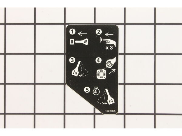 8854683-1-M-Toro-120-9805-Decal-control, Engine