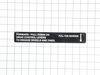 Decal, Console (Forward/Reverse Instructions) – Part Number: 1716734SM