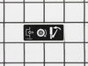 Decal, Auger Control Symbols – Part Number: 1737869