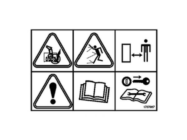 8896993-1-M-Snapper-1737866-Decal, Danger, Foot, Fr / Eng