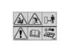 Decal Danger Auger – Part Number: 1737867YP
