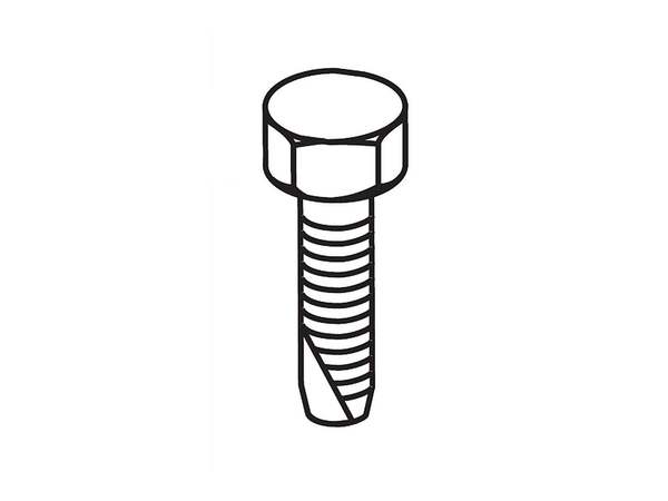 8901097-1-M-Husqvarna-17720408-Screw 1/4-20 unc x 1/2