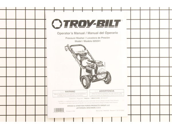 8907835-1-M-Briggs and Stratton-198061GS-Manual, Operator'S