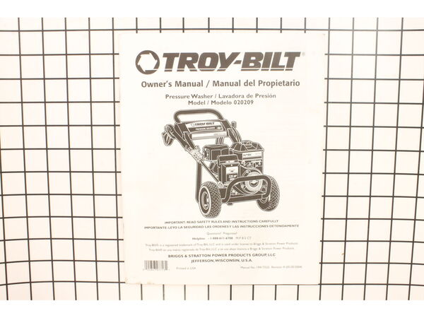 8909218-1-M-Briggs and Stratton-194172GS-Manual, Owner'S