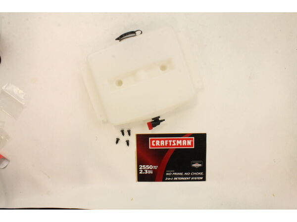 8911158-1-M-Briggs and Stratton-203024GS-Assembly, Chem Tank w/Decal & Clips
