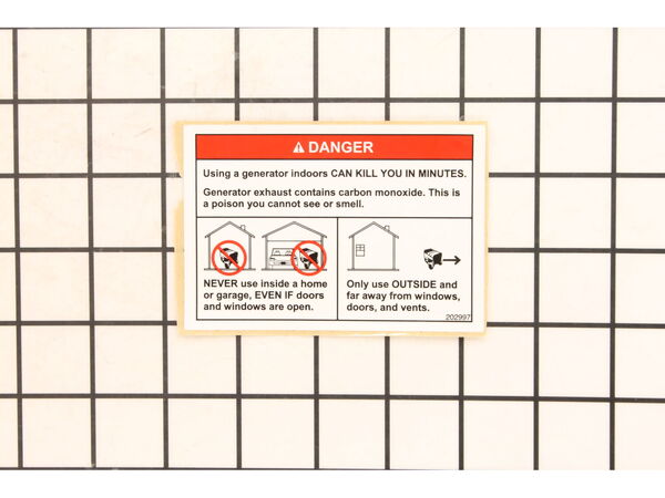 8912435-1-M-Briggs and Stratton-202997GS-Decal, Warning, Co