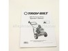 Manual, Operators – Part Number: 203778GS