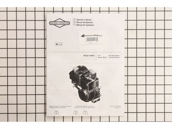 8944438-1-M-Briggs and Stratton-277098-Manual Operating & Maint Inst