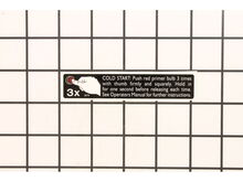 Decal-primer – Part Number: 37318