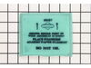 Filter-a/c Foam – Part Number: 493537S