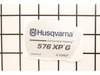 Label – Part Number: 504094102
