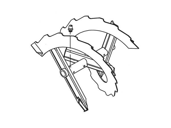 9008237-1-M-Ariens-53207800-Rake Right Hand 24" with Zerks