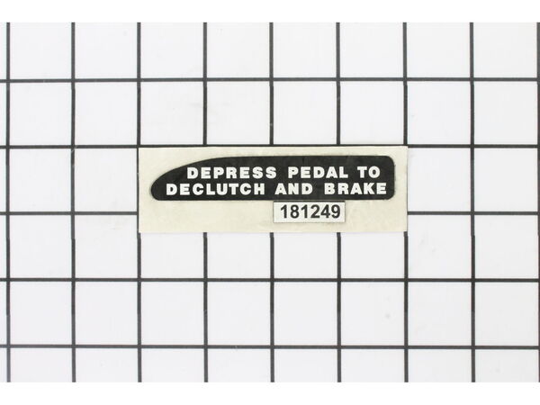 9014995-1-M-Husqvarna-532181249-Decal, Clutch/Brake