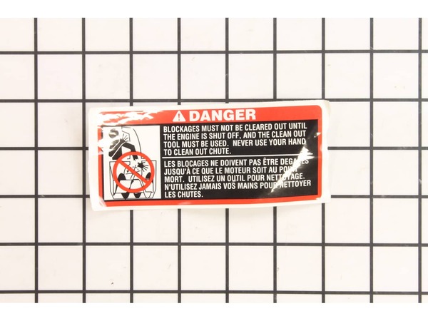 9015385-1-M-Husqvarna-532181035-Decal, Danger, Deflector