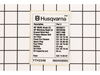 Decal, Replacement – Part Number: 532408462