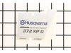 Label – Part Number: 537230213