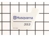 Decal – Part Number: 537370510