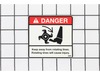 Decal, Danger S G Foot – Part Number: 539008369
