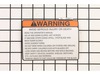 Decal, Warnings – Part Number: 539113213
