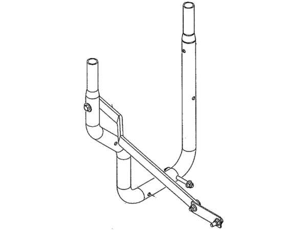 9026876-1-M-Husqvarna-539131091-Tube. Mount - Drop Ship Item