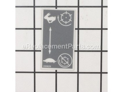 9027371-1-M-Husqvarna-539200829-Decal, Throttle