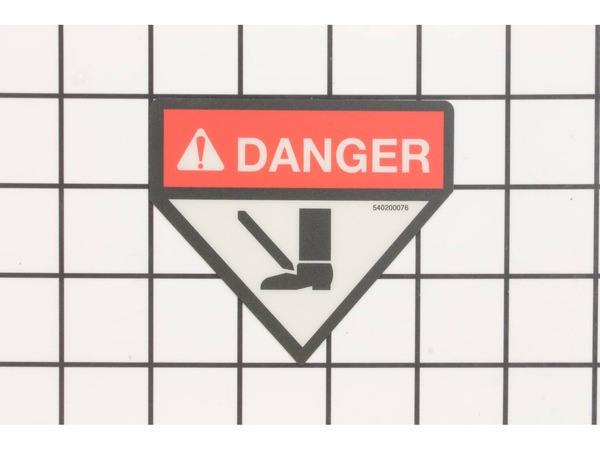 9028172-1-M-Husqvarna-540200076-Decal, Danger Foot