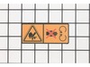 Decal Blade Warning – Part Number: 539108143