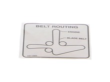 Decal, Belt Routing – Part Number: 539112620