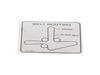 Decal, Belt Routing – Part Number: 539112620