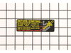 Label-Manual – Part Number: 56031-2308