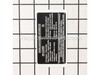 Decal, A/C – Part Number: 63-113-03-S