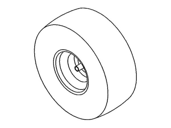 9051058-1-M-MTD-634-0104- Whl Assembly Comp., 20 x 8 x 8 (Model 605)