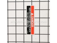 Decal-Danger – Part Number: 66-6380